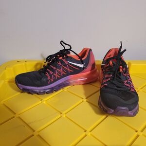 Nike Women's Air Max Shoes Black and Pink